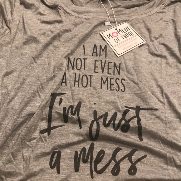 Moment of Truth Confessions from Motherhood Tops - NEW Moment of Truth Tee